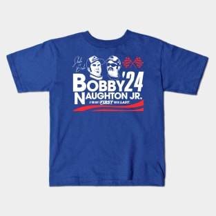 Bobby and Naughton Jr for President 2024 Kids T-Shirt